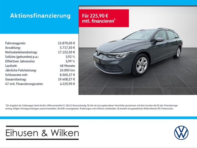 Volkswagen Golf Variant 2.0+TDI+DSG+LIFE+AHK+NAVI+KAMERA+LE
