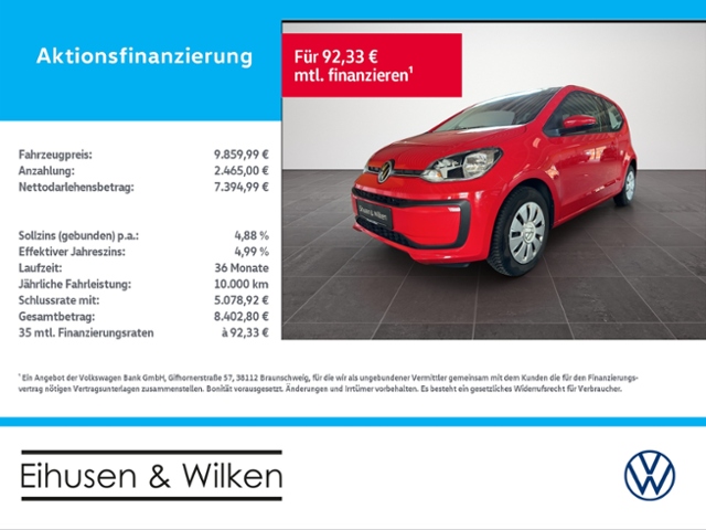 VW - up! 1.0+MOVE UP+KLIMA+ZV+BT+CONNECT+_1