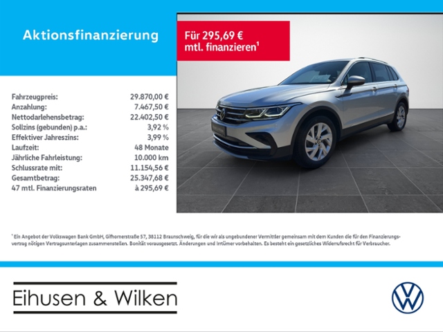 Volkswagen Tiguan Elegance 1.5+TSI+DSG+ELEGANCE+NAVI+AHK+