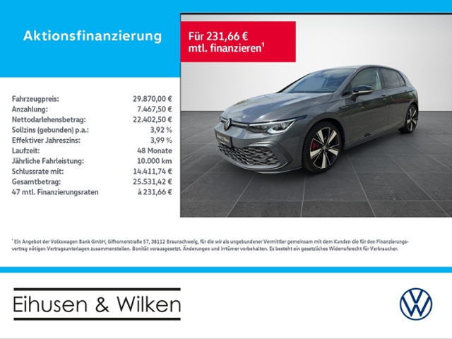 Volkswagen Golf VIII +GTD+LED+BLACK STYLE+HEAD UP+DC+