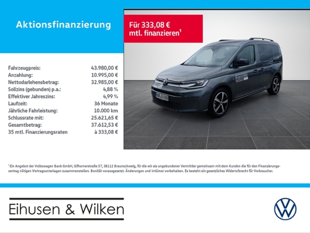 Volkswagen Caddy 2.0+TDI+4-MOTION+DARK LABEL+LED+AHK+