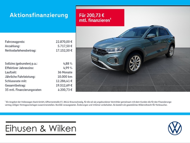VW - T-Roc 2.0+TDI+DSG+LIFE+LED+KAMERA+APP+_1