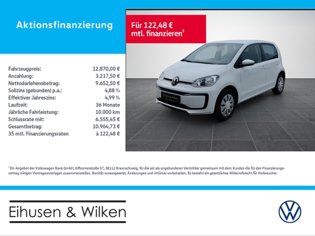 VW - up! 1.0+KLIMA+BT+ZV+DAB+MAPS & MORE+_1