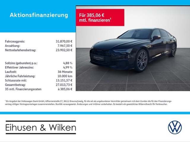 Audi - A6 Limousine 55+TFSI e+ADVANCED+LEDER*B&O+AHK+_1