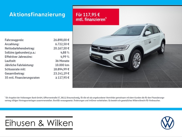 VW - T-Roc 1.0+TSI+STYLE+LED PLUS+PDC+DC+_1