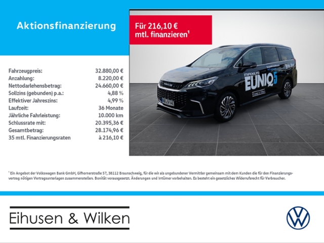 Maxus - Euniq 5 6-SITZER+PANO+KAMERA+LED+70kWh_1